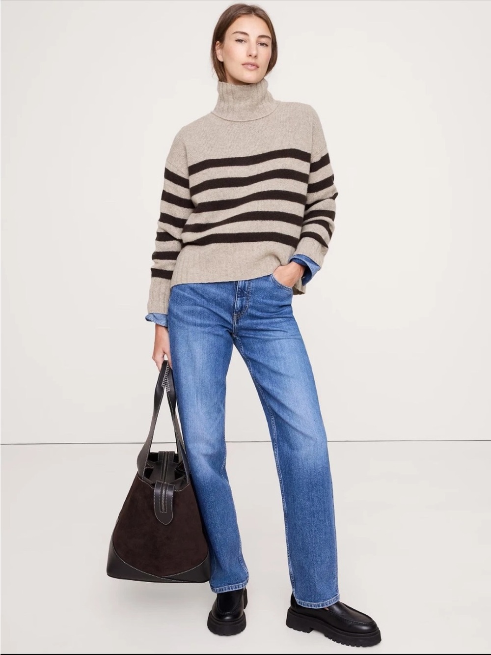 Banana Republic Relaxed Turtleneck Sweater